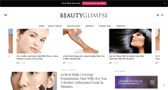 Desktop Screenshot of beautyglimpse.com